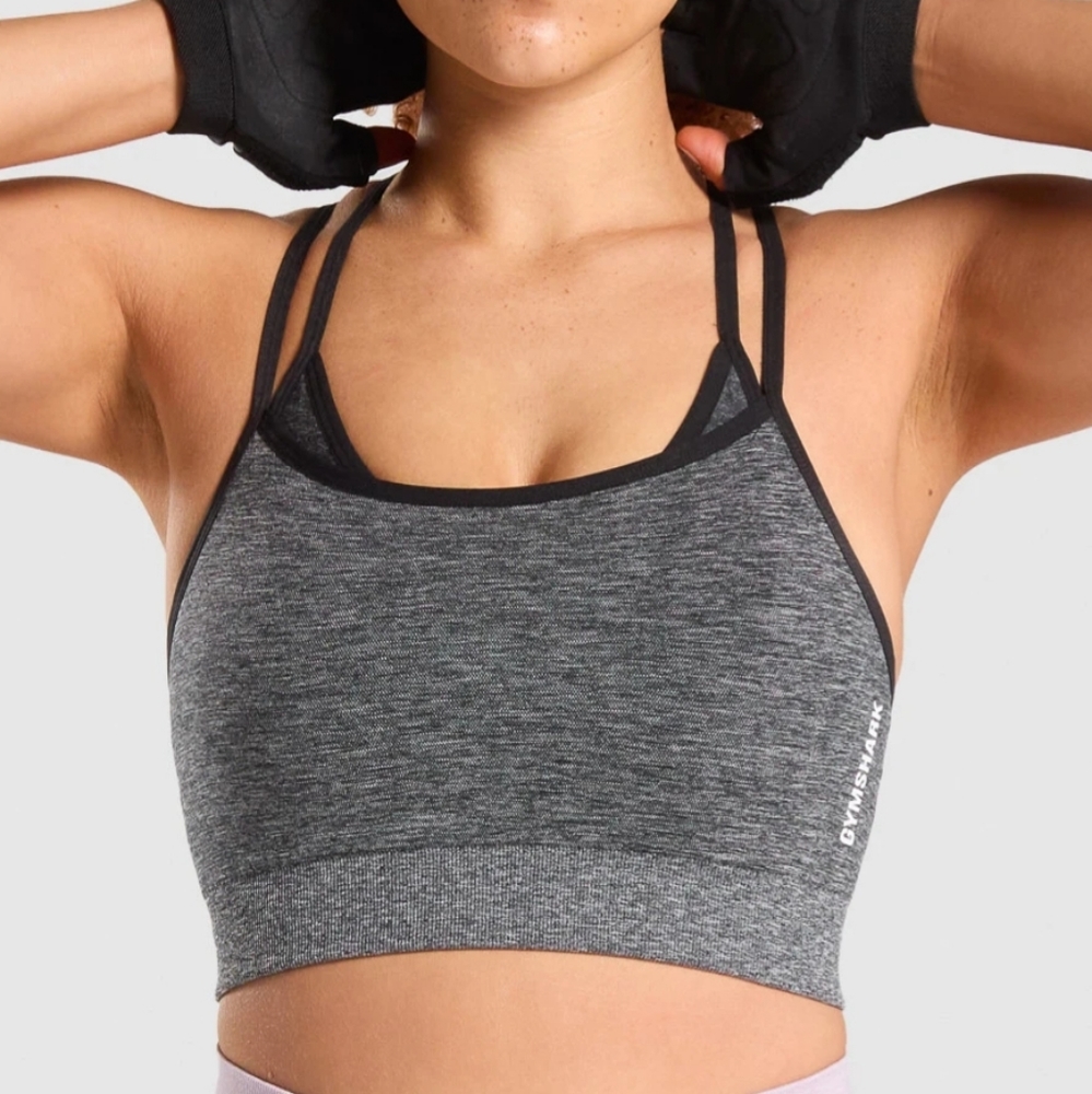 Gymshark NWOT Adapt Marl Seamless Sports Bra - Small